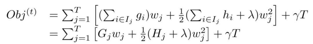 Detailed Derivation of XGBoost Explained