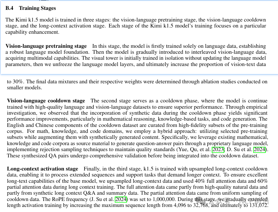 How Kimi-k1.5 is Developed?