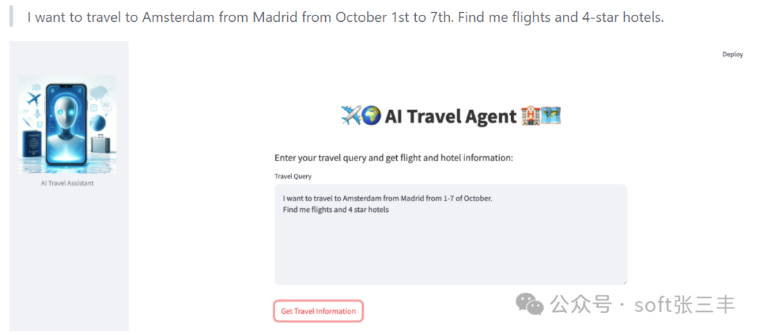 Open Source AI Travel Assistant Based on LangGraph