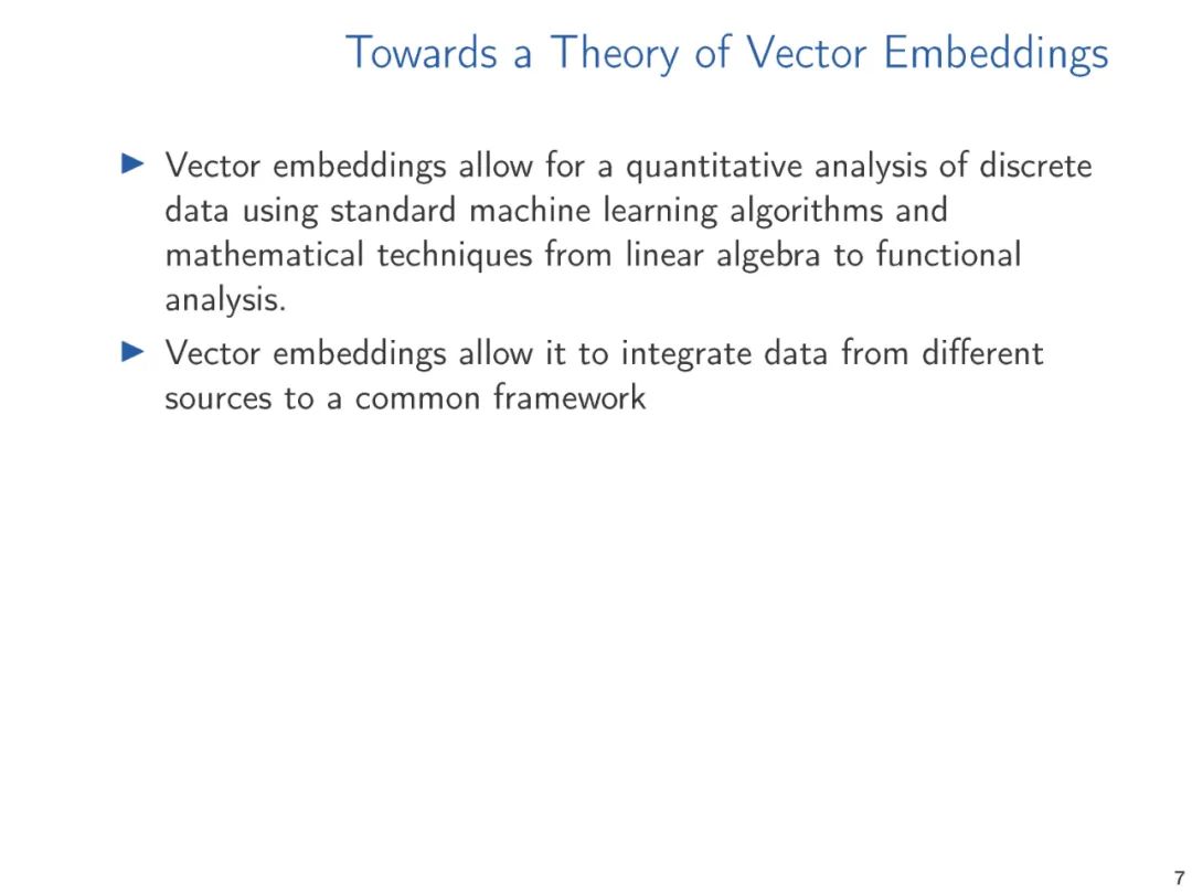 Word2Vec, Node2Vec, Graph2Vec, X2Vec: Theory of Vector Embeddings