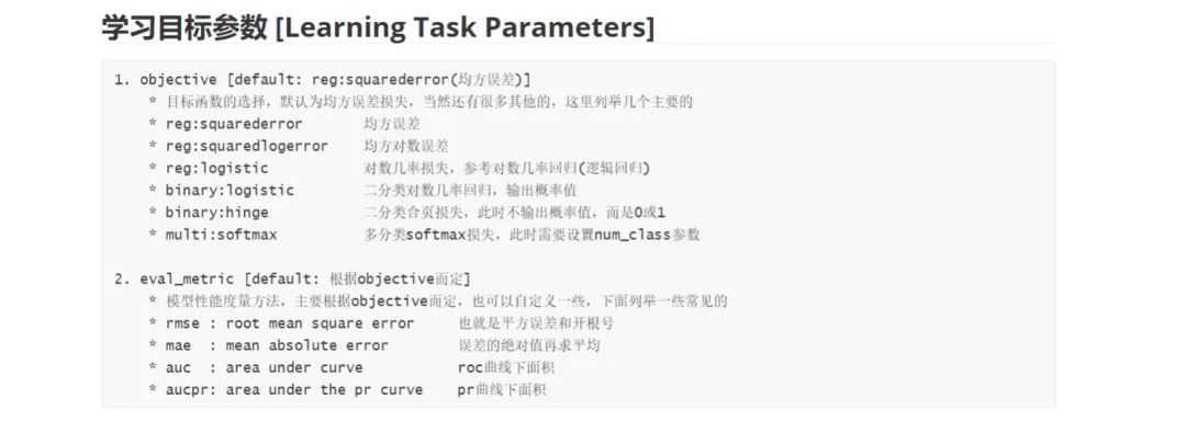 XGBoost Model Summary and Parameter Tuning