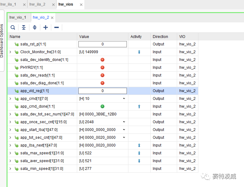 FPGA Read and Write SATA Testing