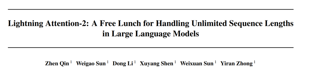 Next-Generation Attention Mechanism: Lightning Attention-2