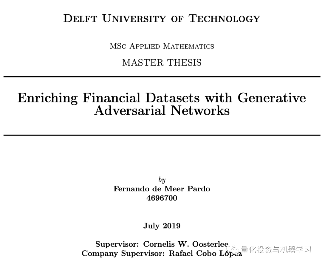 WGAN and Financial Time Series: A Comprehensive Guide