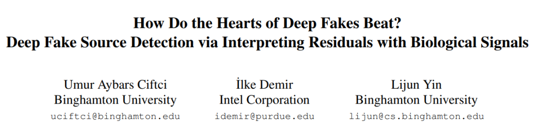 DeepFake Detection Using Heartbeat Signals