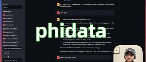 Phidata: 8.3K Stars! Create AI Agents with Long-Term Memory Using GPT-4o