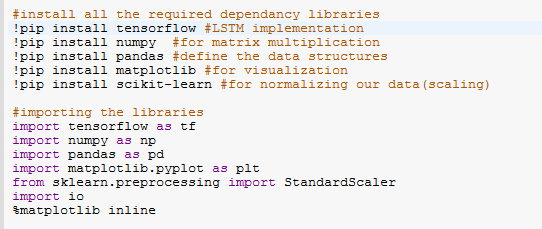 A Beginner's Guide to Implementing LSTM