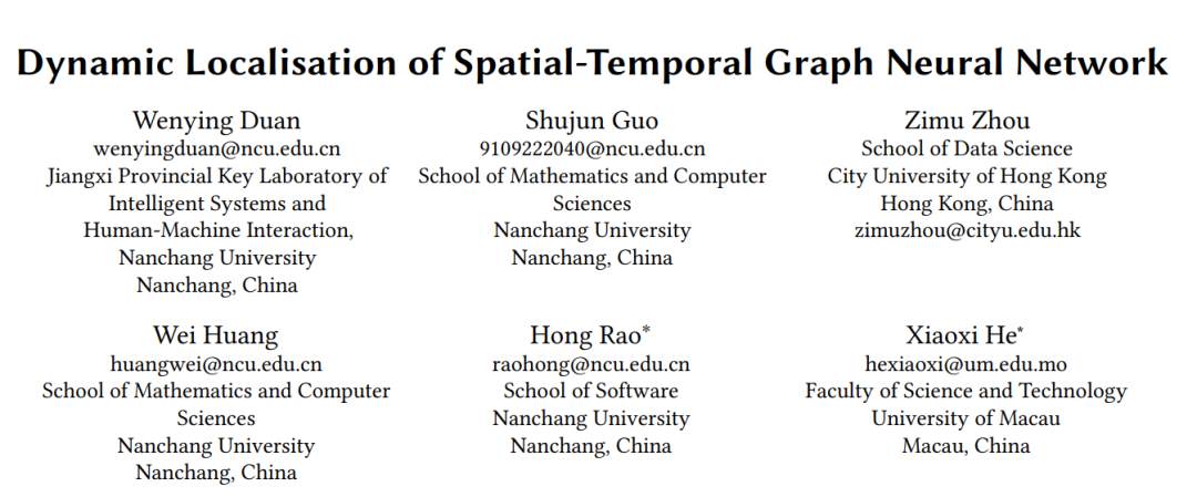 Dynamic Localization of Spatio-Temporal Graph Neural Networks