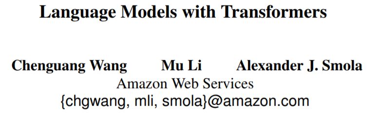 Further Improvements to GPT and BERT: Language Models Using Transformers