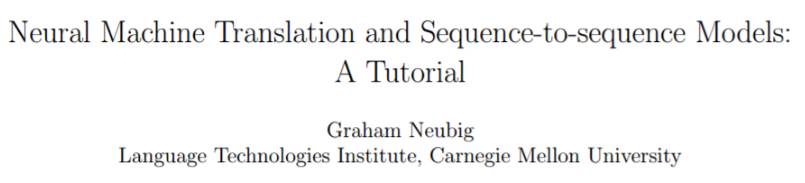 Introduction to Neural Machine Translation and Seq2Seq Models