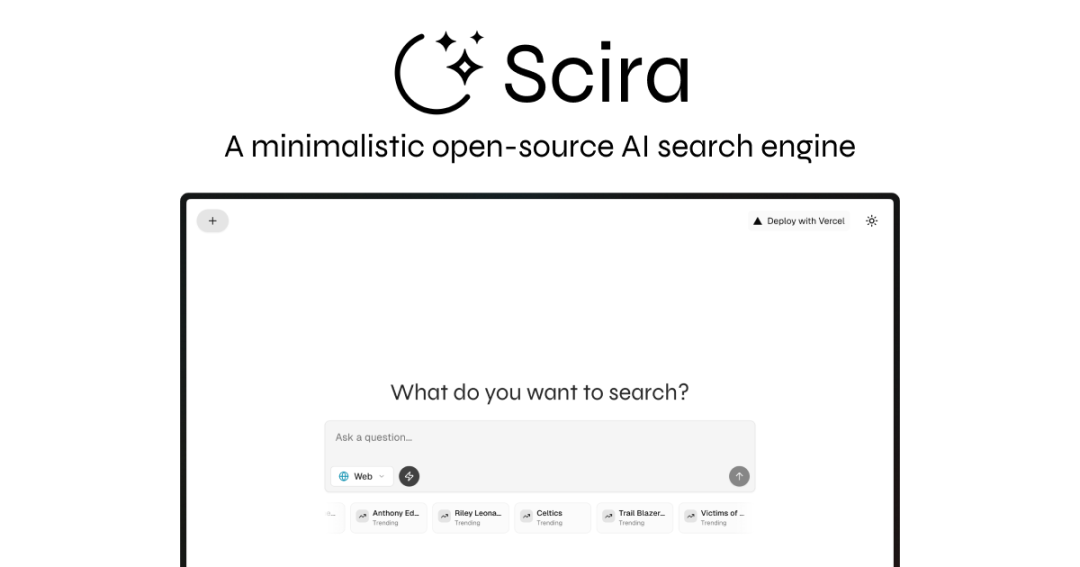 Scira: A Minimal AI-Driven Search Engine