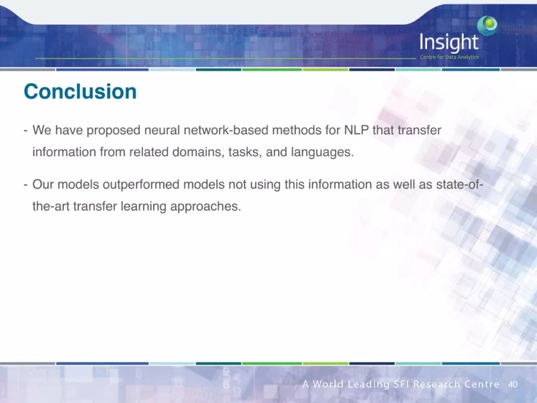 Neural Network Transfer Learning for Natural Language Processing