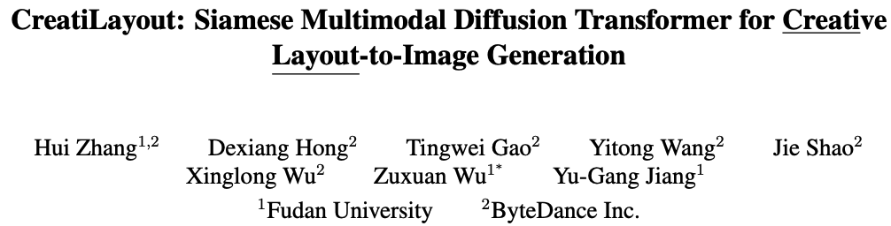 CreatiLayout: A New Paradigm for Layout-to-Image Generation