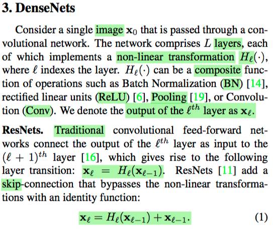 The Best Performing CNN Architecture - DenseNet