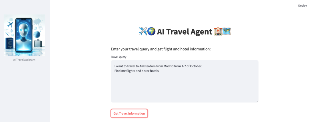 AI Travel Assistant Built on LangGraph: AI-Travel-Agent