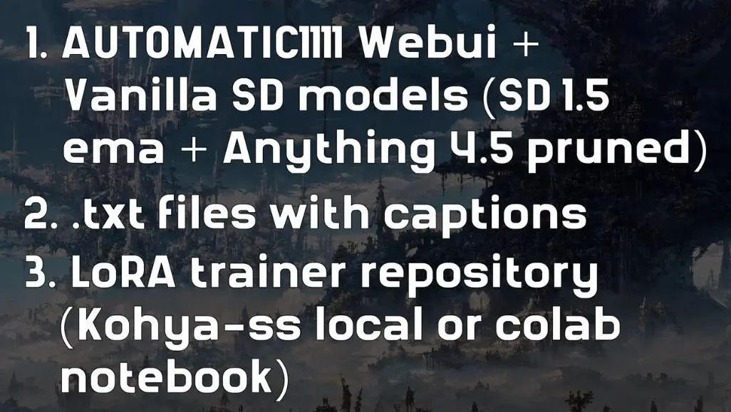 Improving Stable Diffusion: Training Style-Specific LoRA Models