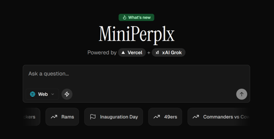 MiniPerplx: A Minimalist AI Search Engine