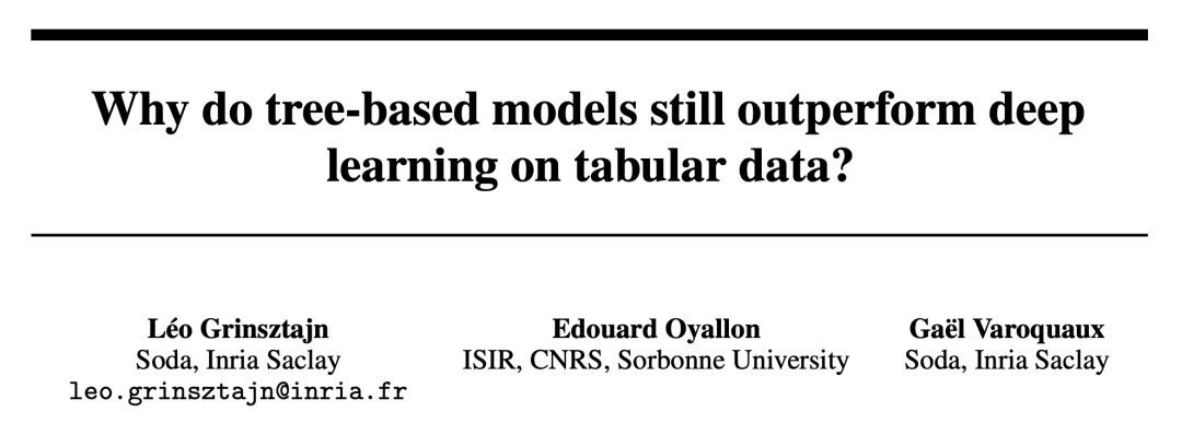 Why Tree-Based Models Outperform Deep Learning on Tabular Data