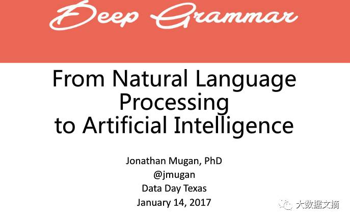 Two Paths from Natural Language Processing to AI