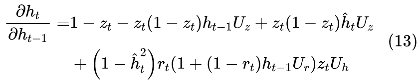 Discussing the Gradient Vanishing/Explosion Problem in RNNs