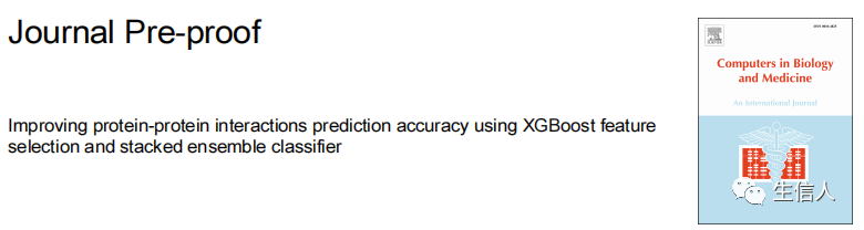 Machine Learning and Bioinformatics: XGBoost Analysis