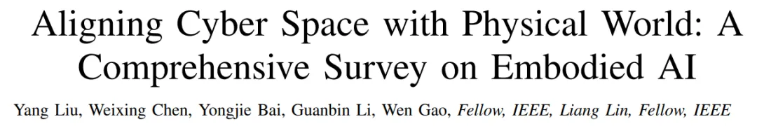 The First Global Review of Embodied Intelligence in the Era of Multimodal Large Models
