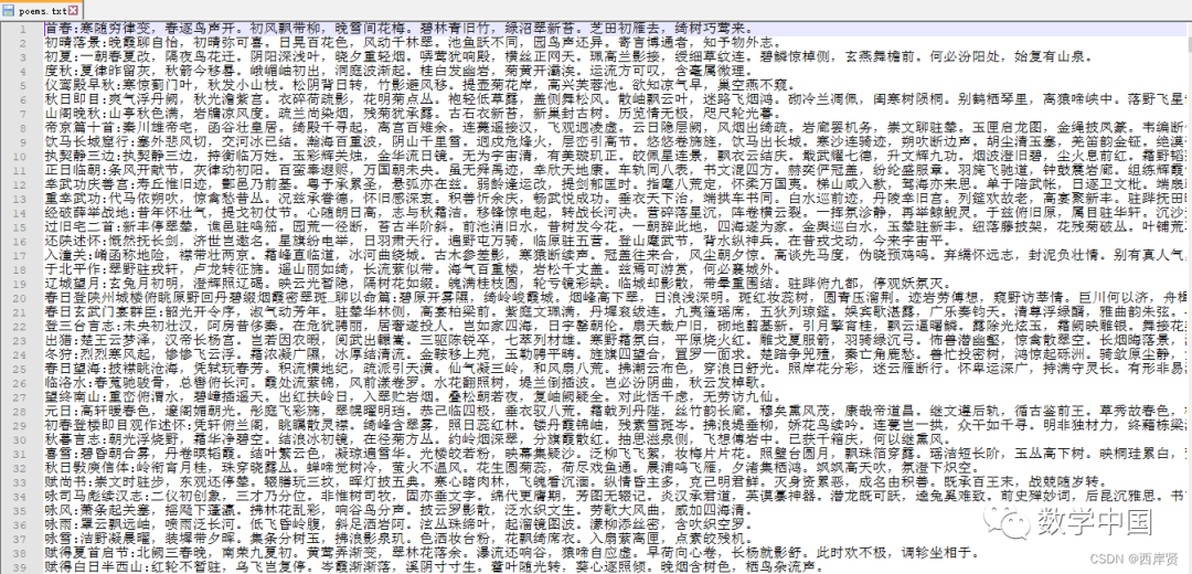 Poetry Generation Based on LSTM