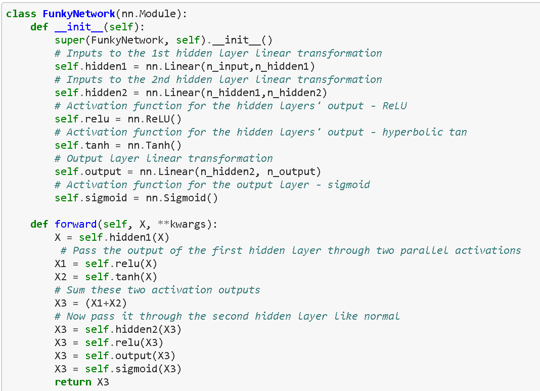 Building and Experimenting with Neural Networks in PyTorch