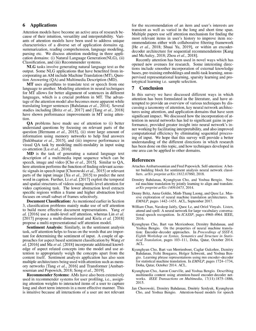 Latest Overview of Attention Mechanism Models
