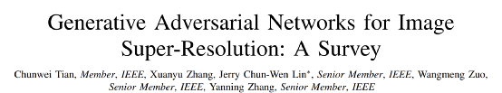 A Survey of 193 GANs for Image Super-Resolution