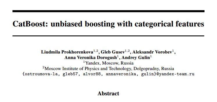 Implementing Machine Learning Algorithms: CatBoost