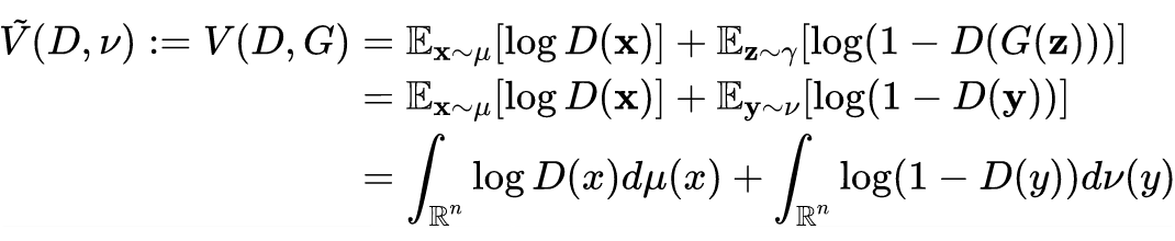 Comprehensive Explanation of Mathematical Principles of Generative Adversarial Networks (GANs)