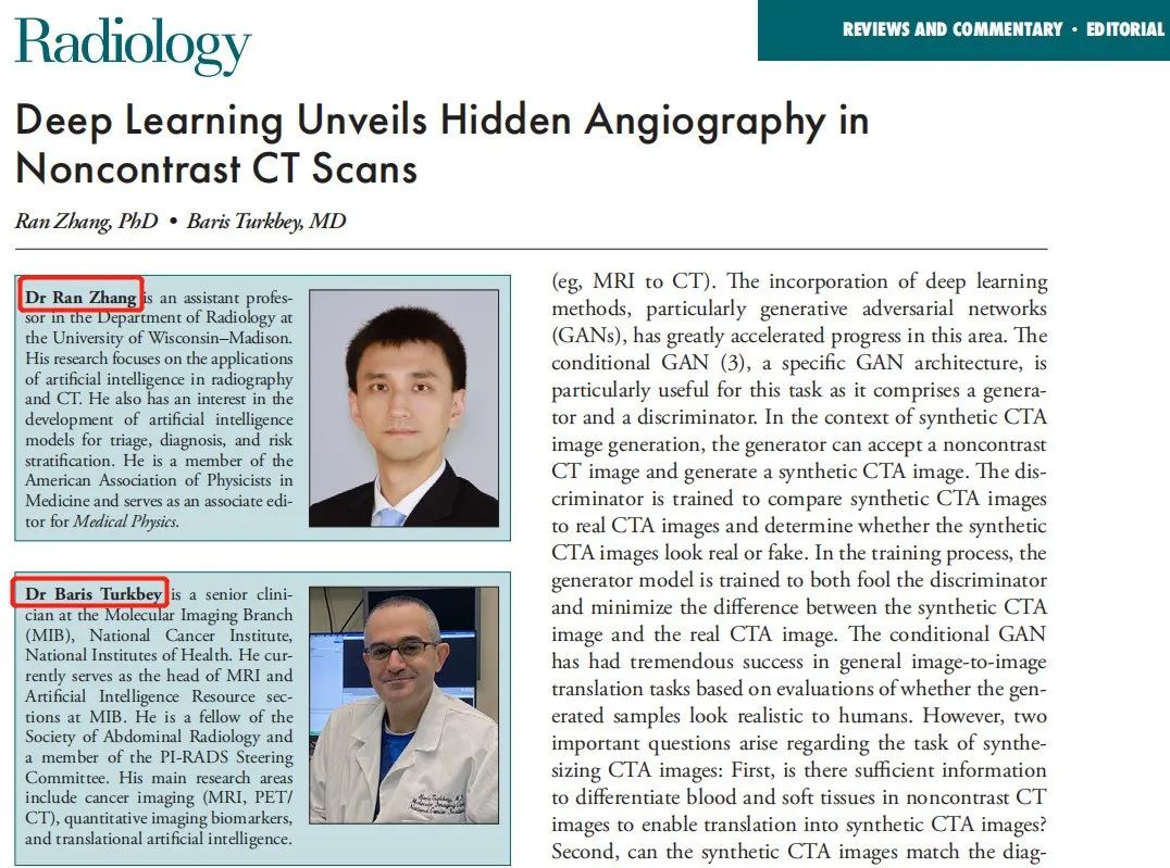 Non-Contrast Agent CTA Imaging Breakthrough
