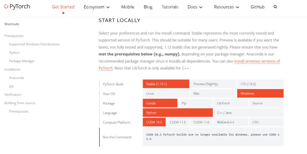 How to Install Pytorch