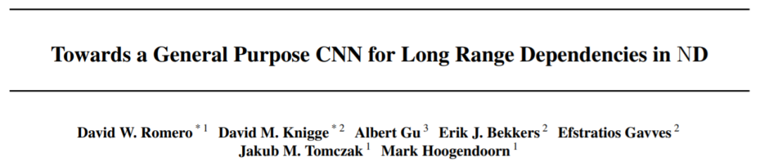 Universal Convolutional Neural Network CCNN