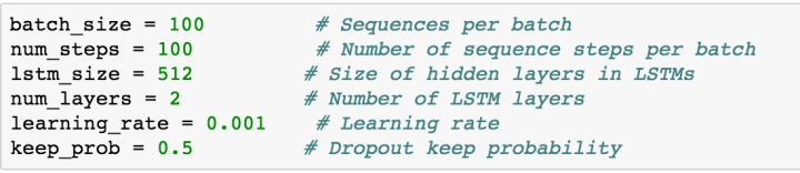 Text Generation with LSTM Based on Anna Karenina