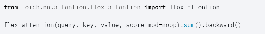 New PyTorch API: Implementing Various Attention Variants with FlashAttention Performance