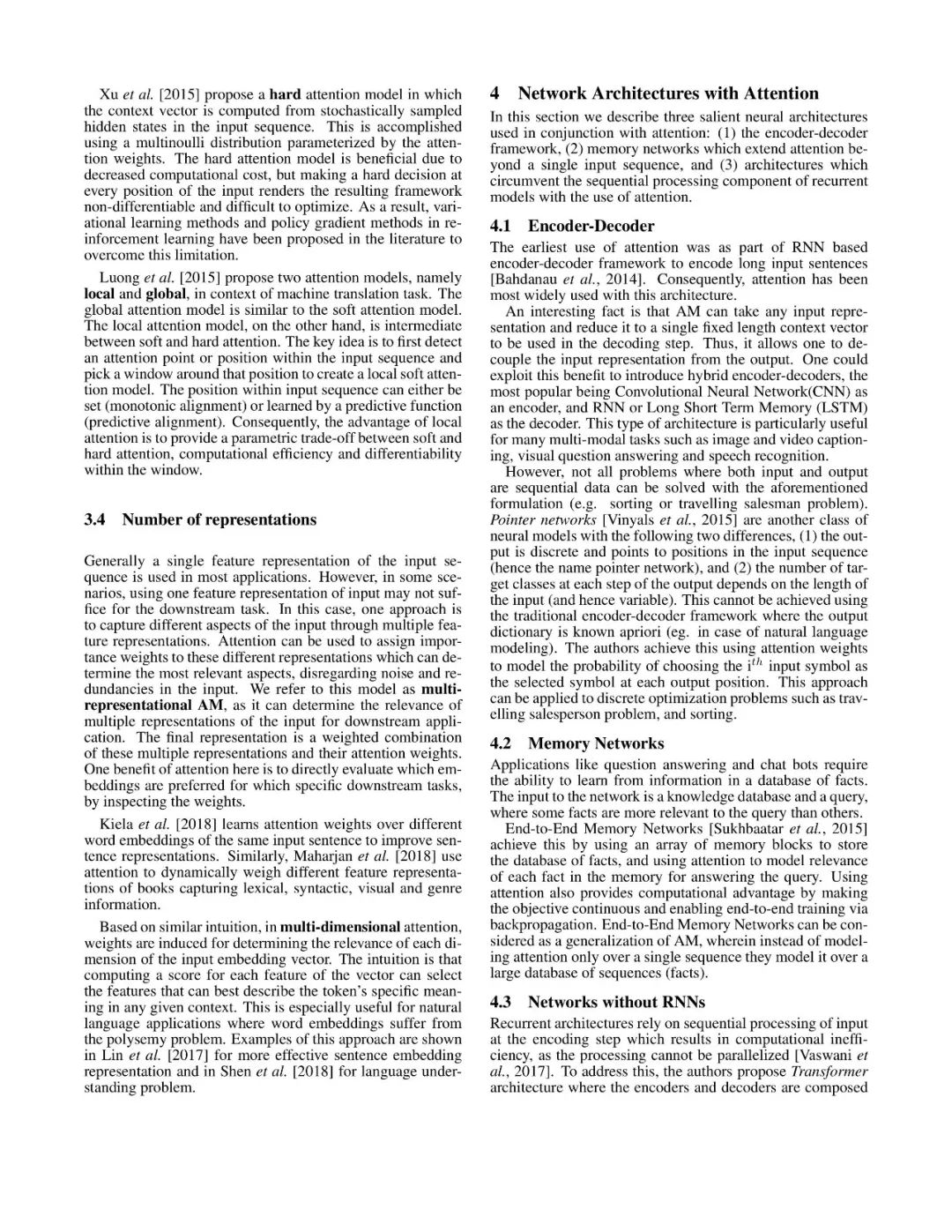 Latest Overview of Attention Mechanism Models
