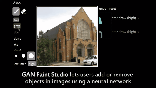 Exploring GANpaint: A Simple Tool for Image Editing