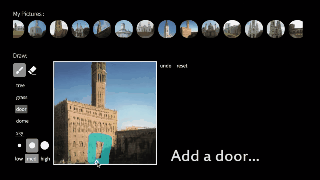 Exploring GANpaint: A Simple Tool for Image Editing