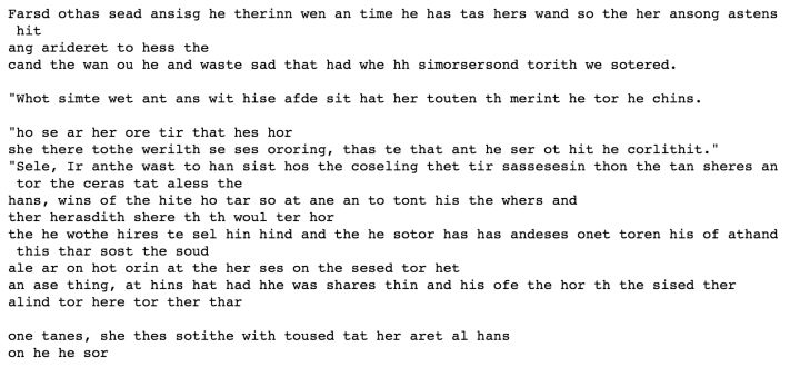 Text Generation with LSTM Based on Anna Karenina