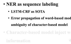A Detailed Explanation of Chinese Entity Recognition Model Lattice LSTM