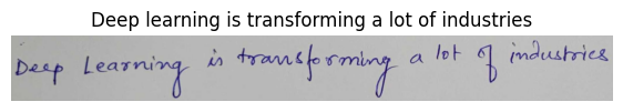 Introduction and Usage of TrOCR: Transformer-Based OCR