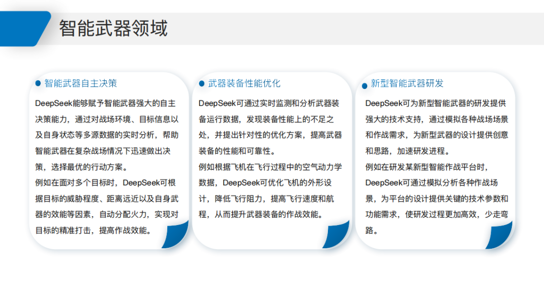 2025 DeepSeek Military Application White Paper
