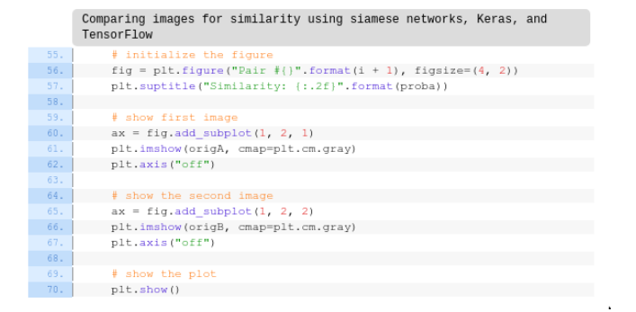Comparing Images for Similarity Using Siamese Networks, Keras, and TensorFlow