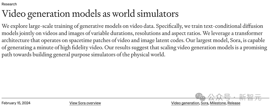 Unveiling OpenAI's Sora: A Breakthrough in AI Video Generation