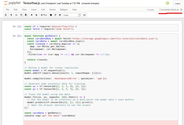 Build Machine Learning Models in the Browser with TensorFlow.js and Python