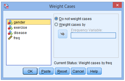 SPSS Operation: Log-Linear Model Tutorial