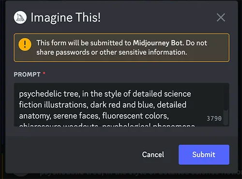 Midjourney's New Describe Feature: AI Image to Text Conversion