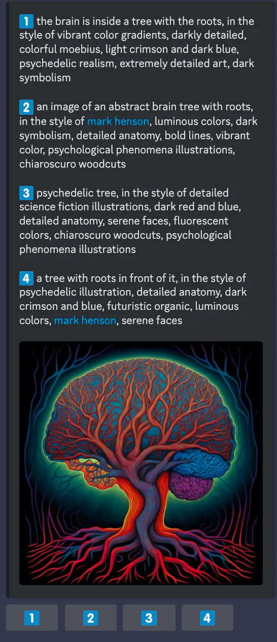 Midjourney's New Describe Feature: AI Image to Text Conversion
